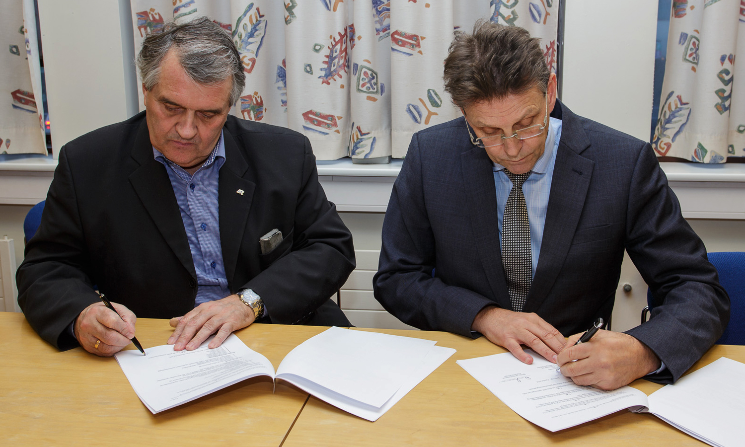 Ómar og Gunnar 2014 01 Skidasvaedin 2